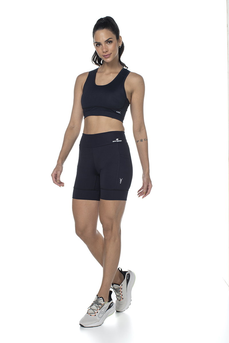 Zero Açucar - Run Ttank Black Support Top - 170423.900