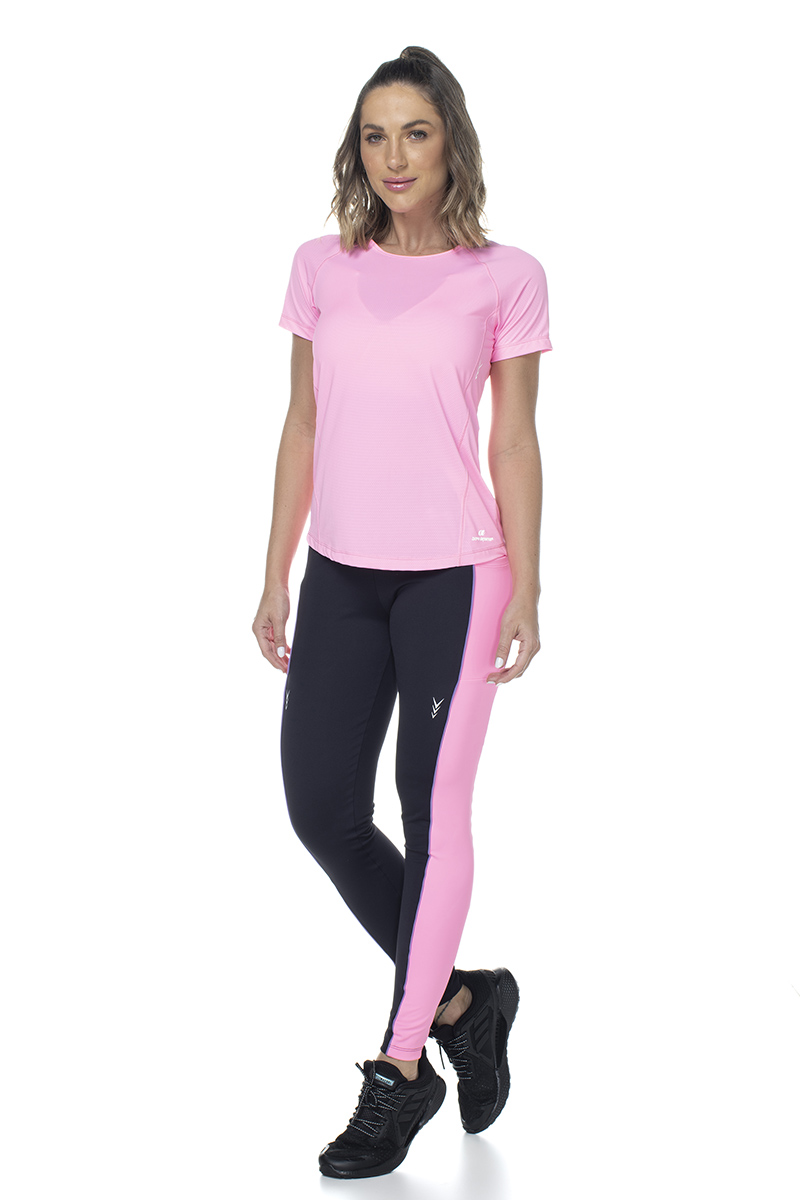 Zero Açucar - Run Braider T-Shirt Pink Confetti - 160705.1062