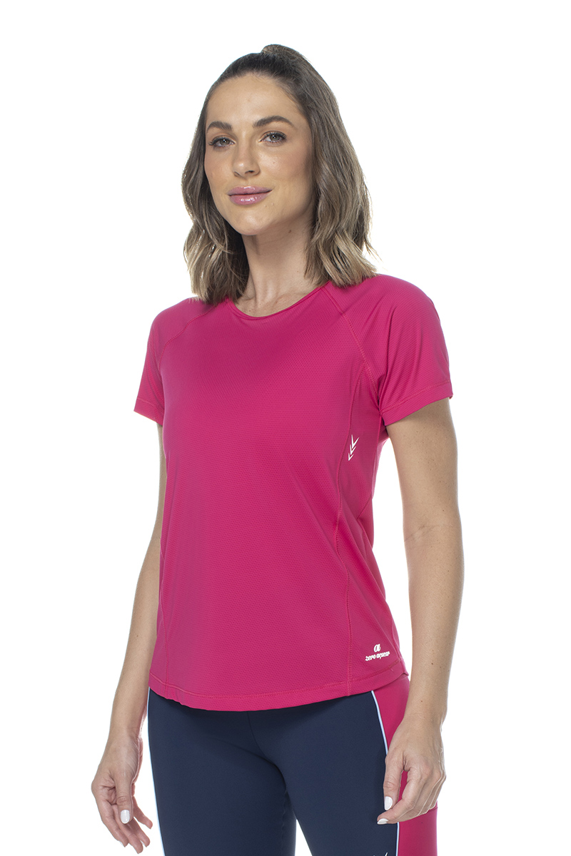 Zero Açucar - Fun Pink Run Braider T-Shirt - 160705.1065