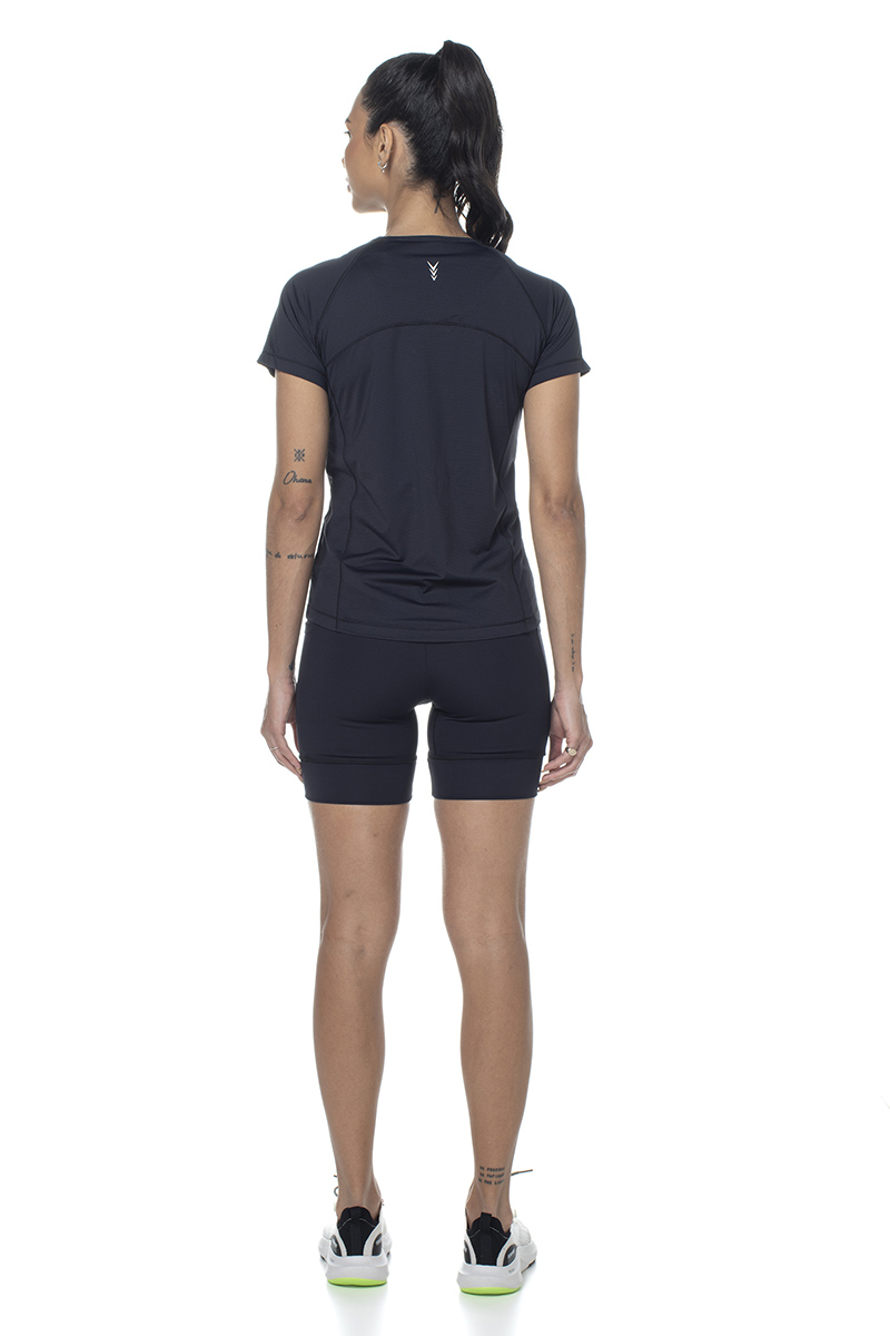 Zero Açucar - T-Shirt Trançador Run Preto - 160705.900