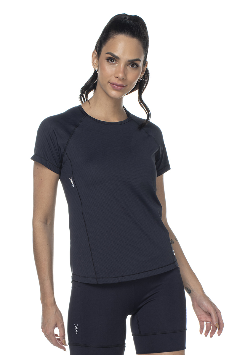 Zero Açucar - T-Shirt Trançador Run Preto - 160705.900