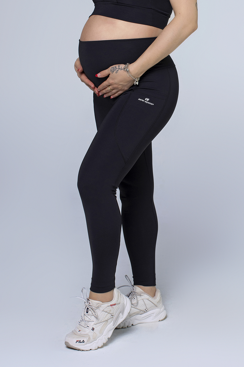 Zero Açucar - Black Maternity Leggings - 140635.900