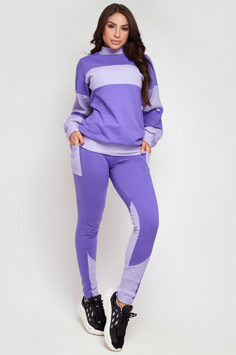 Lets Gym - Legging Self Lavender - 2326LV