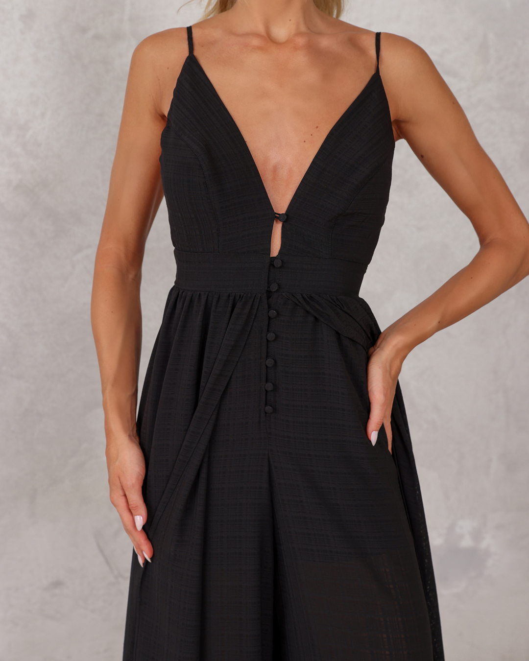 Dot Clothing - Dress Jumpsuit Dot Clothing Black - 2261PRETO