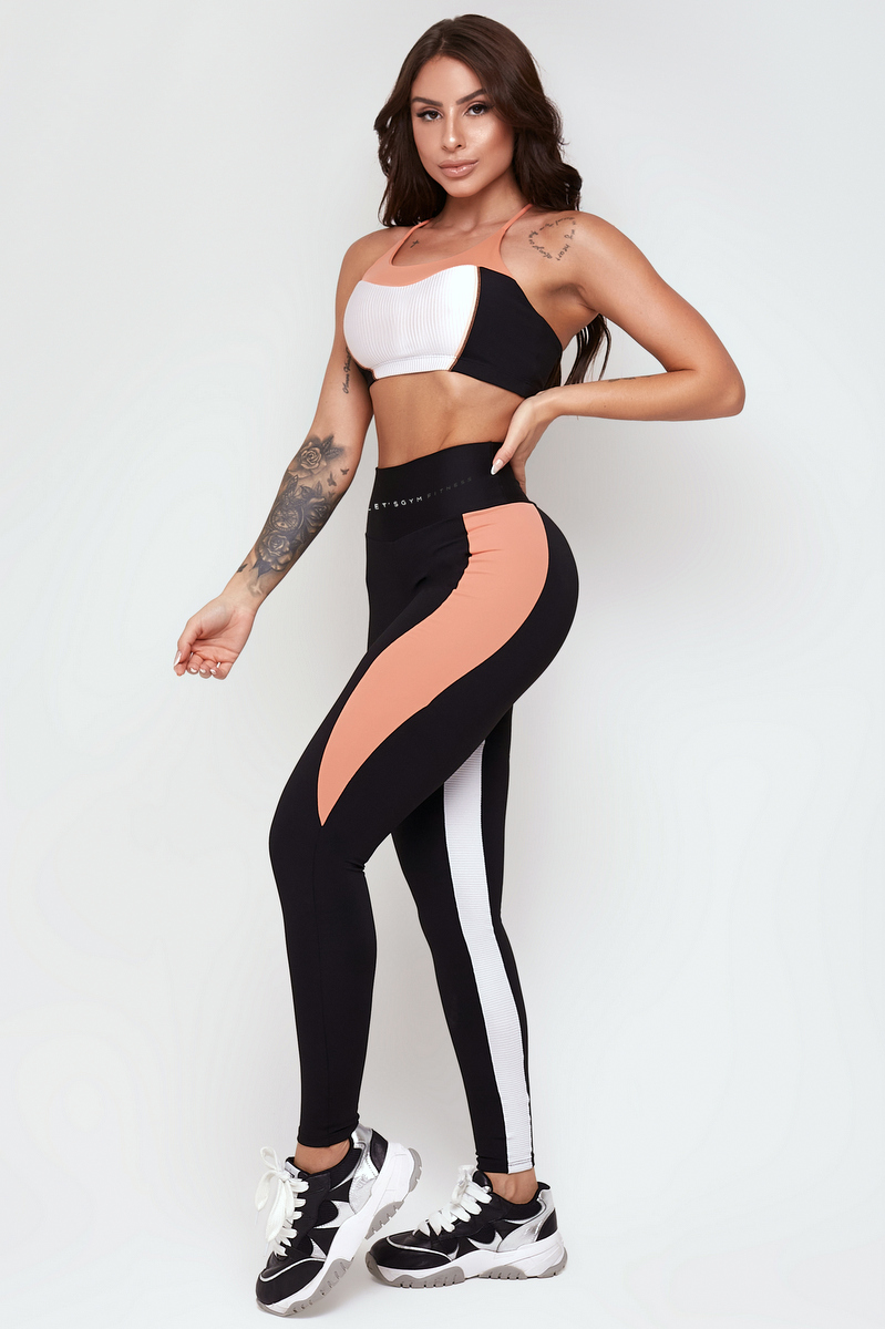 Lets Gym - Legging Stimulus Preto - 2337PT