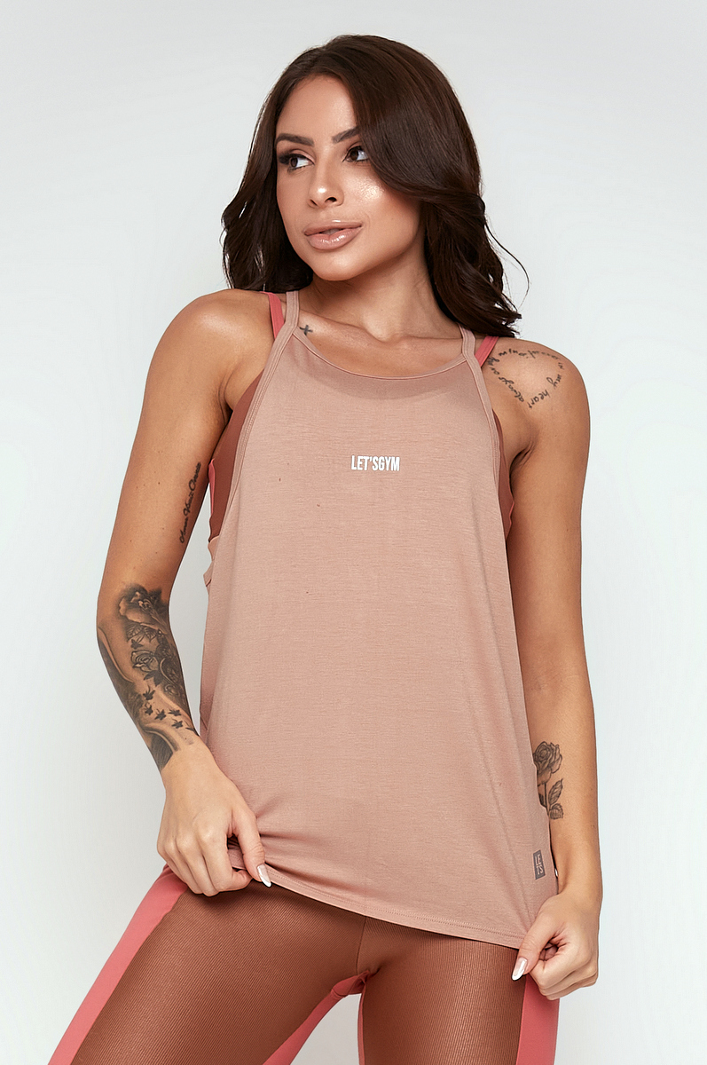 Lets Gym - Tank Shirt Glory Rose - 2286RS