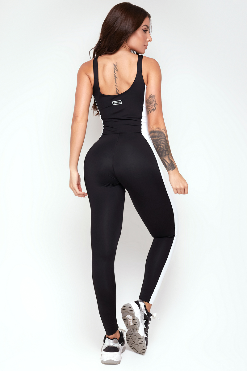 Lets Gym - Jumpsuit Definition Black - 2358PT