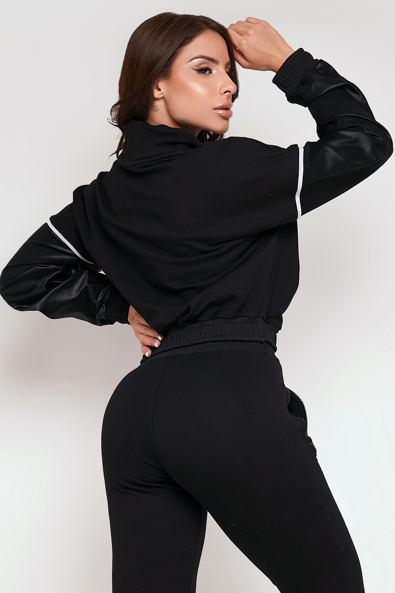 Lets Gym - Black Hyper Comfortable Blouse - 1975APT