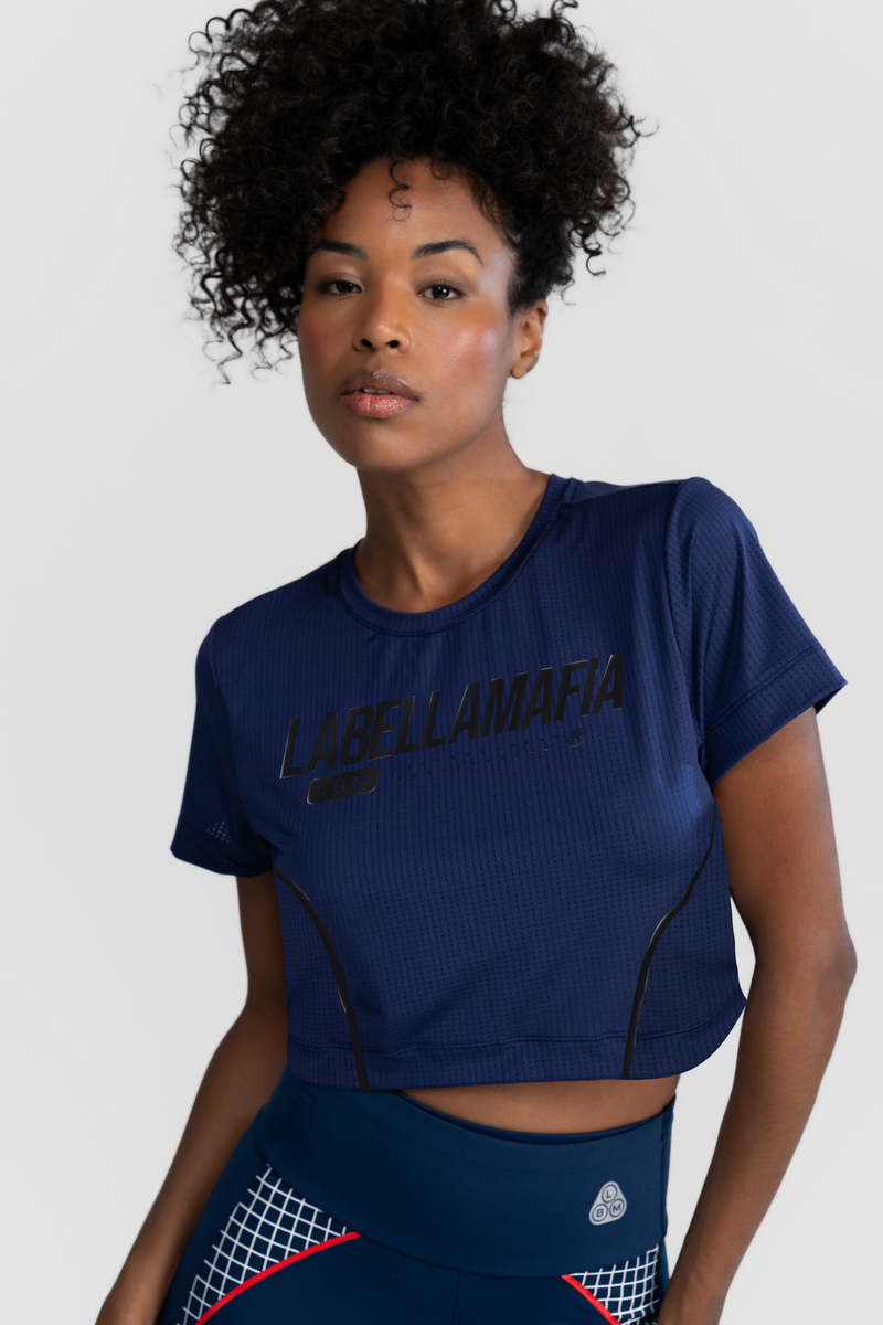 Labellamafia - Labellamafia Blue Essentials T-Shirt - 32206