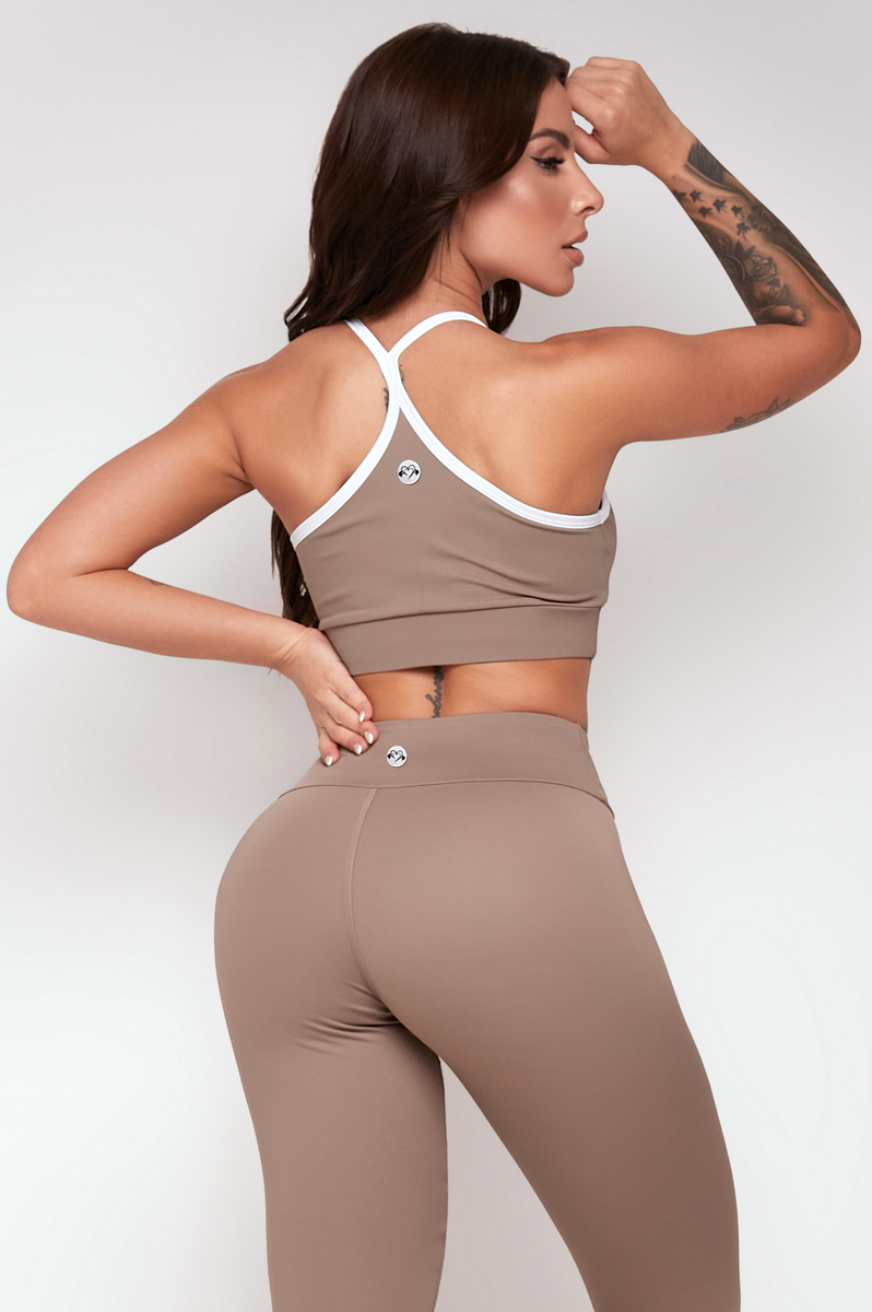 Lets Gym - Top Comfort Basic Cappucino - 2356CP