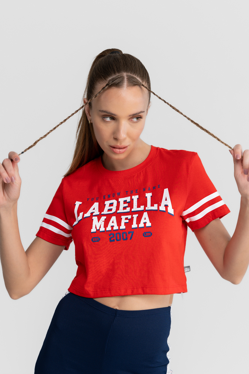 Labellamafia - Cropped Must Have Red Labellamafia - 32367