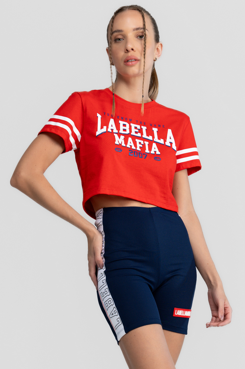 Labellamafia - Cropped Must Have Red Labellamafia - 32367