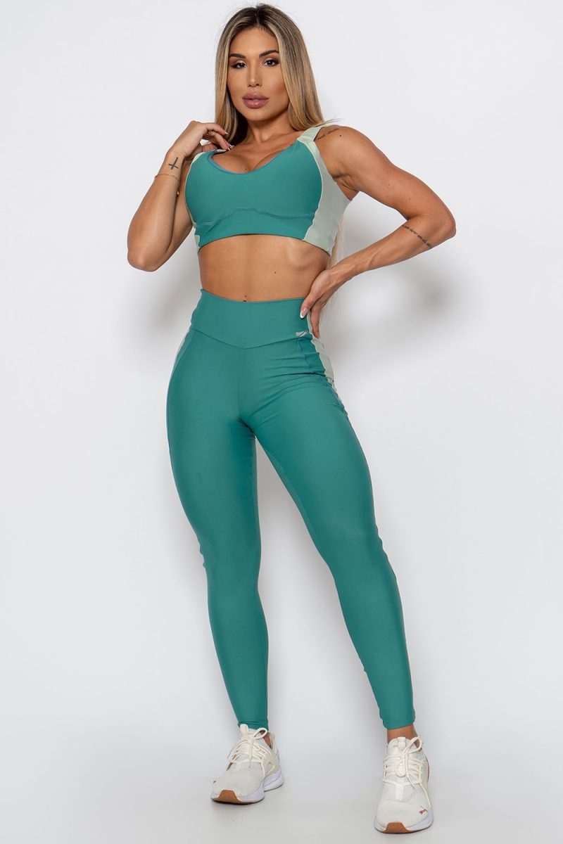 ZNG - GARDEN GREEN PANTS - CIG738