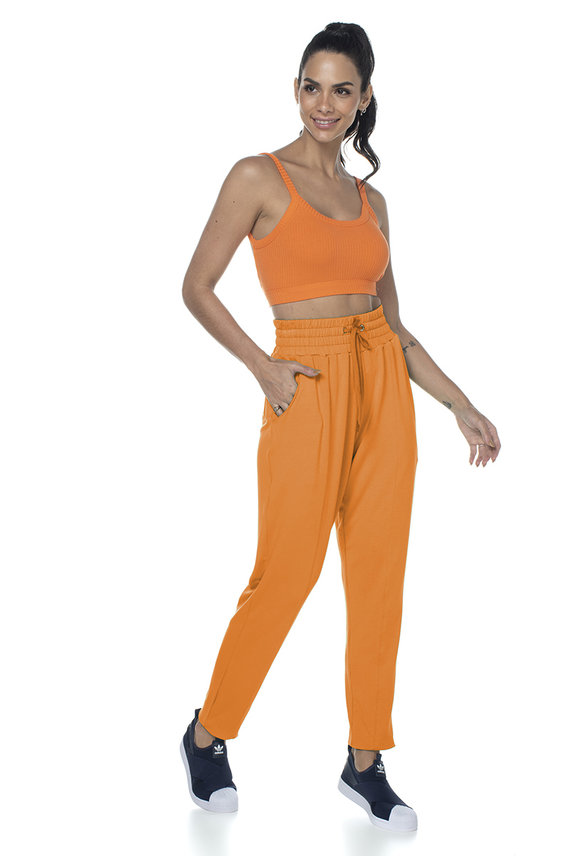 Zero Açucar - Forever sweat light Pants Orange Enthusiasm - 140615.1074