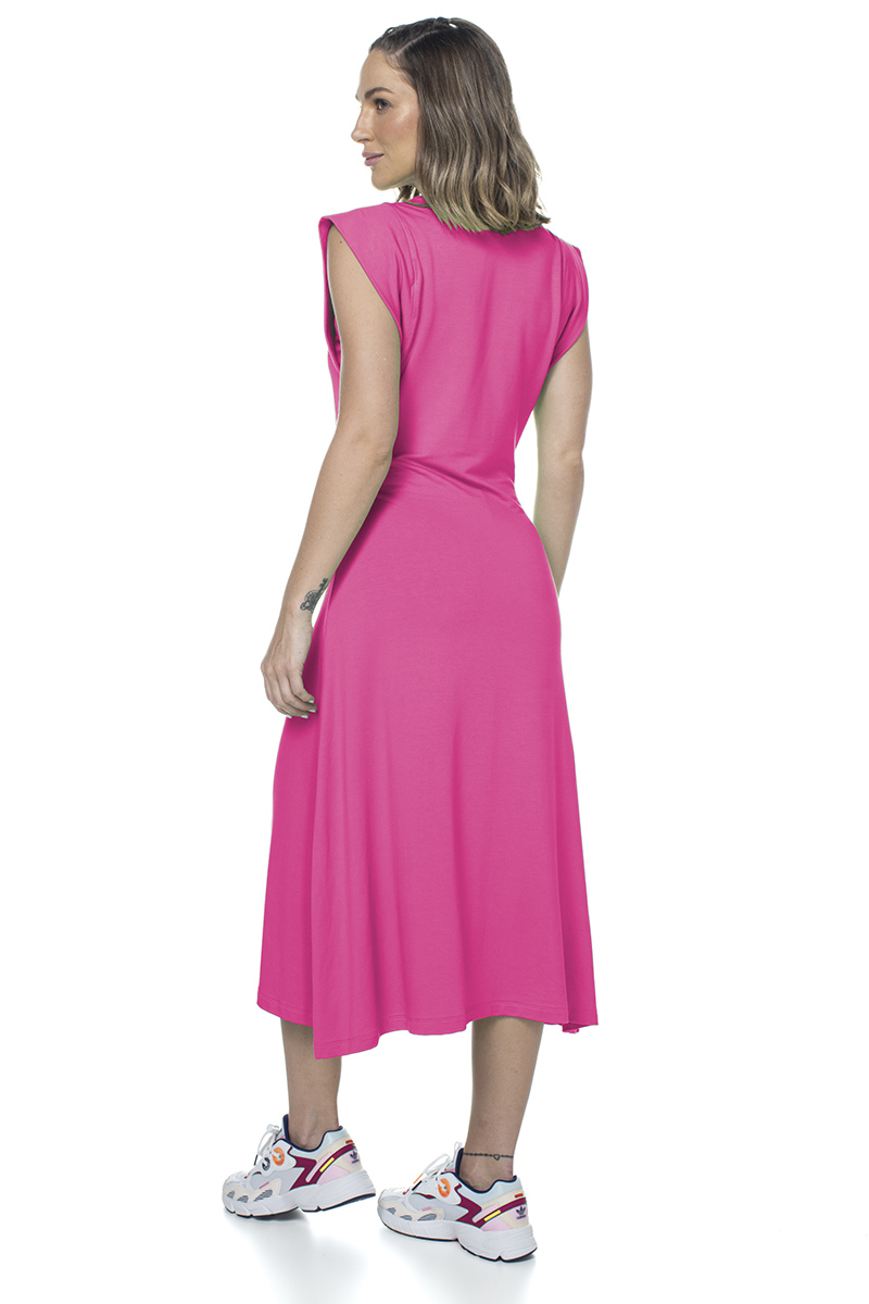 Zero Açucar - Forever Pink Encanto Midi Dress - 180218.619