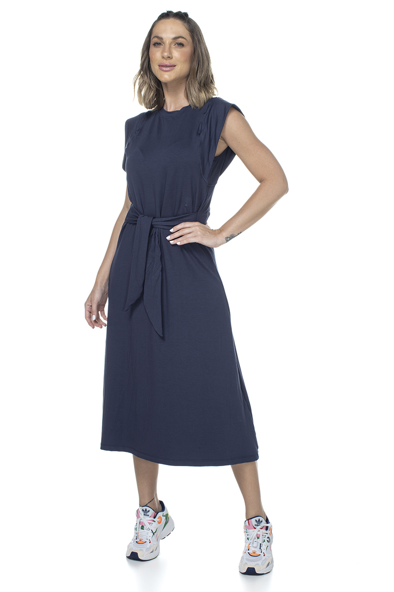 Zero Açucar - Forever Navy Midi Dress - 180218.113