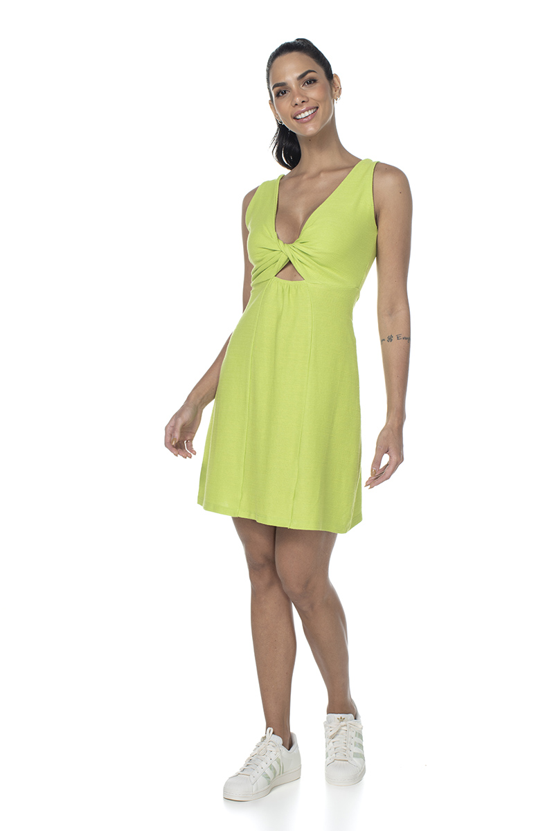 Zero Açucar - Apple Green Artesanalli Dress - 180215.1079