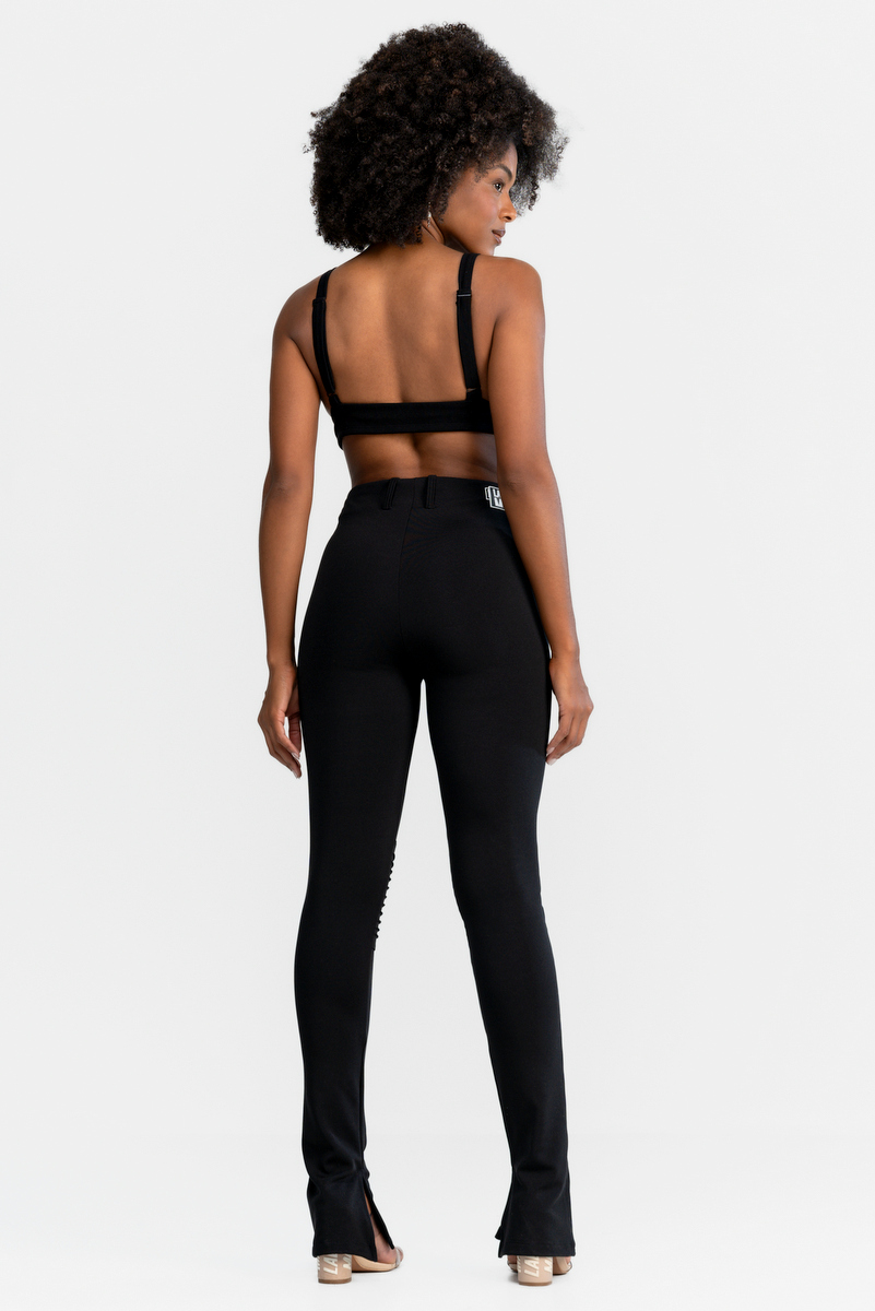 Labellamafia - Labellamafia Black Streetwear Pants - 32463