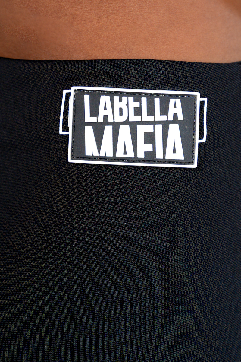 Labellamafia - Labellamafia Black Streetwear Pants - 32463