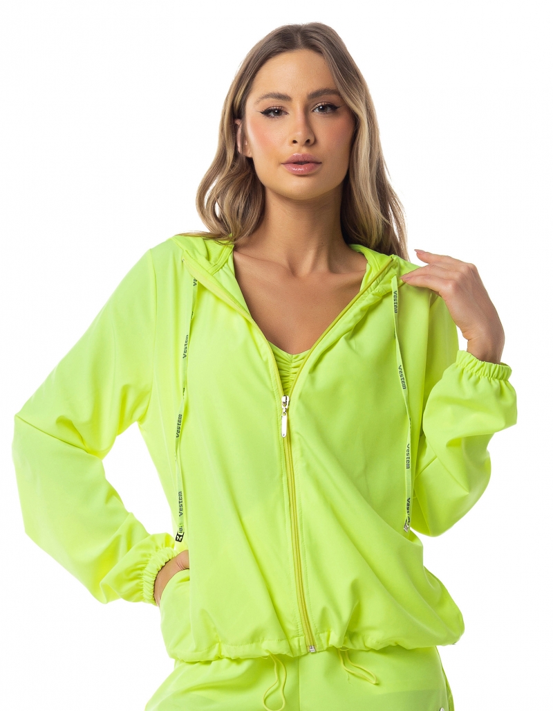 Vestem - Neon Yellow Esmesh Jacket - JAC201.ESS.C0009