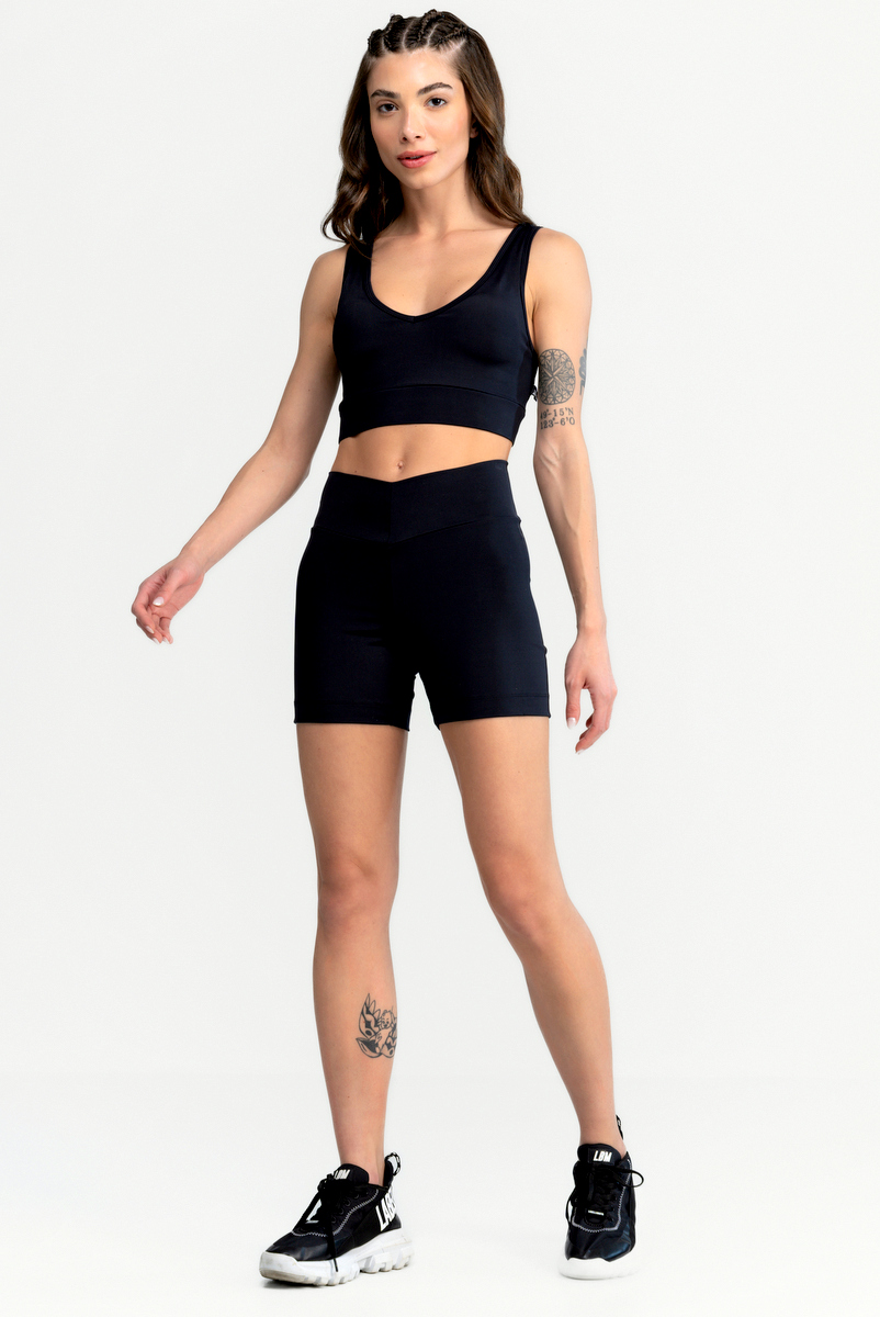 Labellamafia - Set Top and Shorts Go On Black Labellamafia - 32240