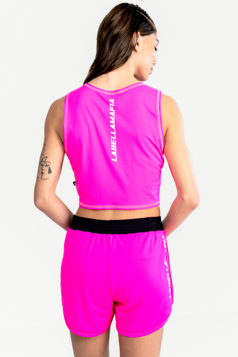 Labellamafia - Shorts Hardcore Ladies Rosa Labellamafia - 32269