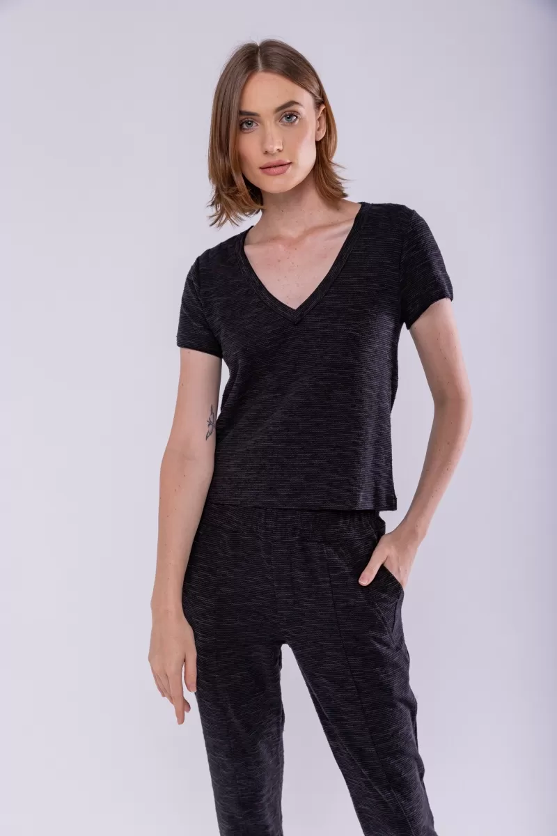 Hidrogênio - BLACK VARIOUS NECKLACE BLOUSE - 19939001 Hidrogênio - BLACK VARIOUS NECKLACE BLOUSE - 19939001