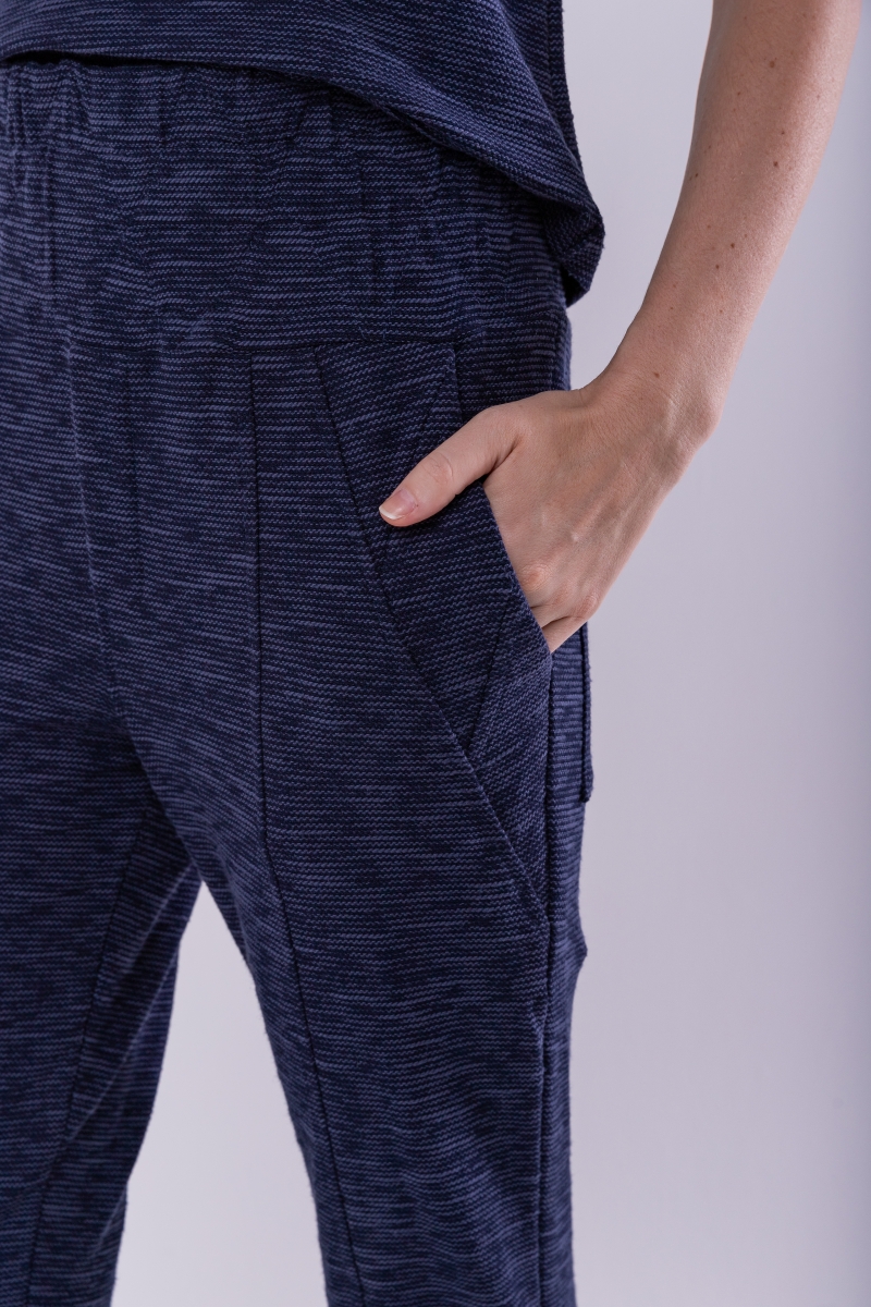 Hidrogênio - JOGGER PANTS WITH ELASTIC WAISTBAND LOURDES NAVY - 19367004