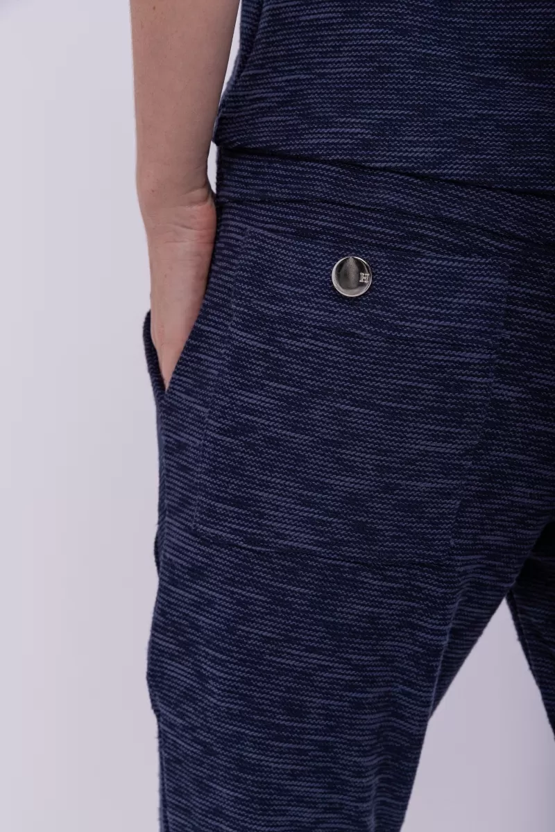Hidrogênio - JOGGER PANTS WITH ELASTIC WAISTBAND LOURDES NAVY - 19367004 Hidrogênio - JOGGER PANTS WITH ELASTIC WAISTBAND LOURDES NAVY - 19367004