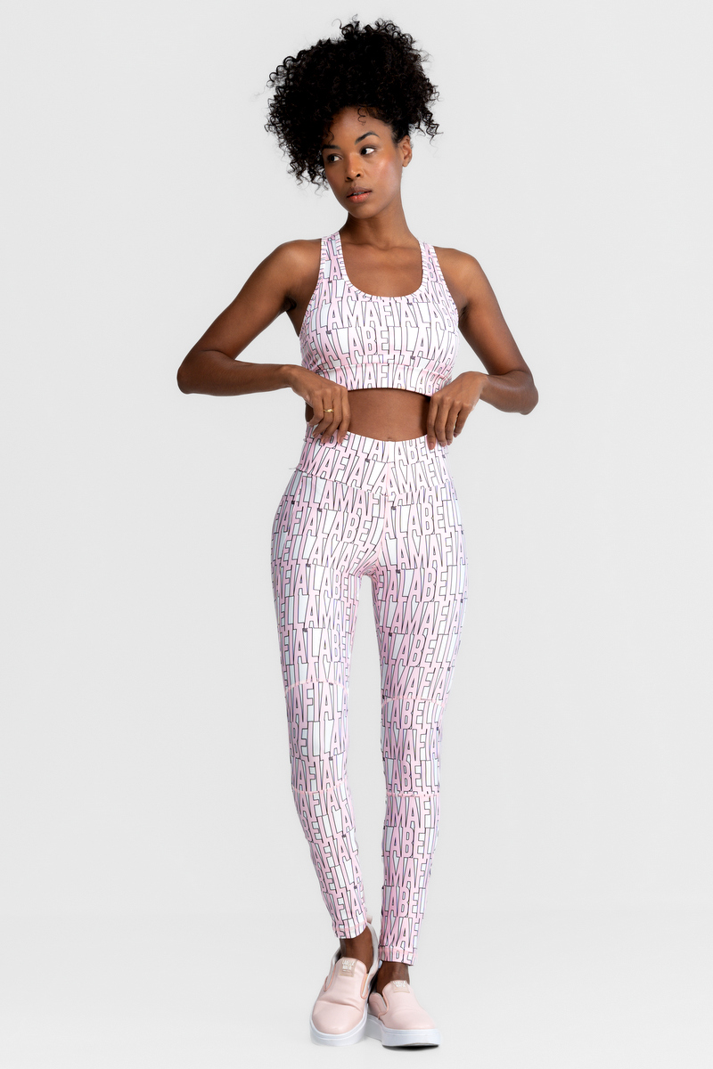 Labellamafia - Labellamafia Zero Printed Legging - 32293