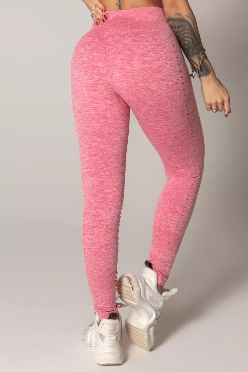Hipkini - Legging Ambition Seamless Rosa Mesclado - 33330488 Hipkini - Legging Ambition Seamless Rosa Mesclado - 33330488