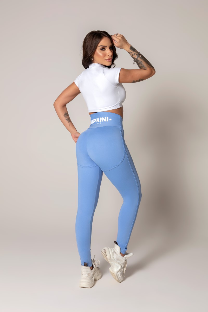 Hipkini - Legging Ambition Azul Bebê - 33330429