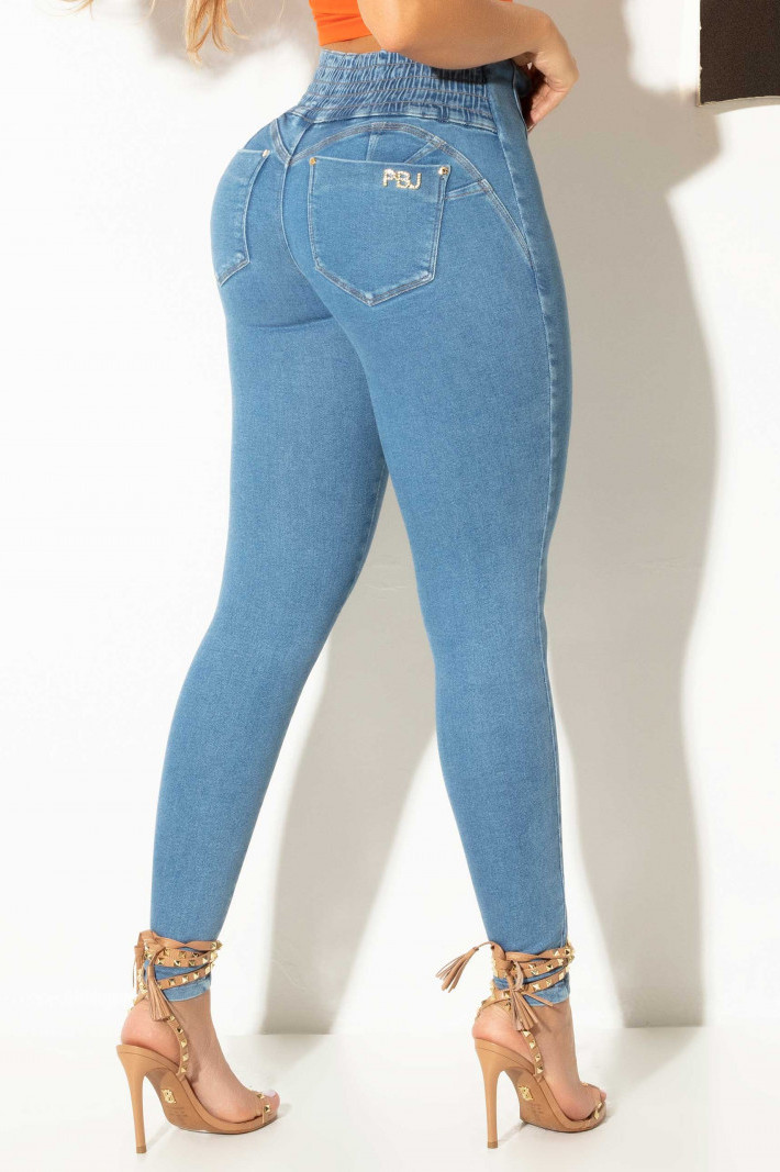 Pit Bull Jeans - Light Blue Magic Waistband Pit Bull Pants - 70230