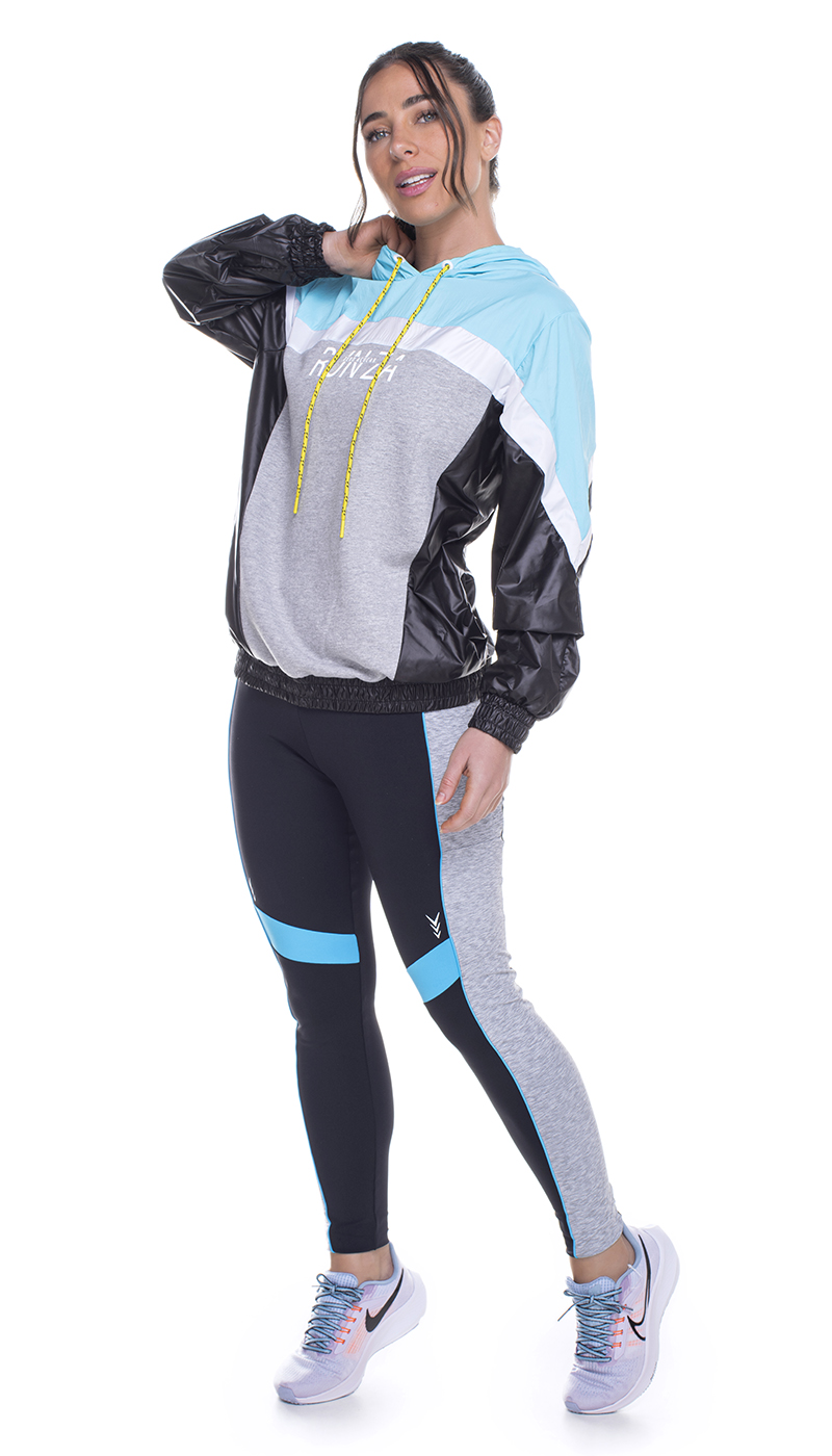 Zero Açucar - Turqueza Run Moleton Jacket - 160642.709