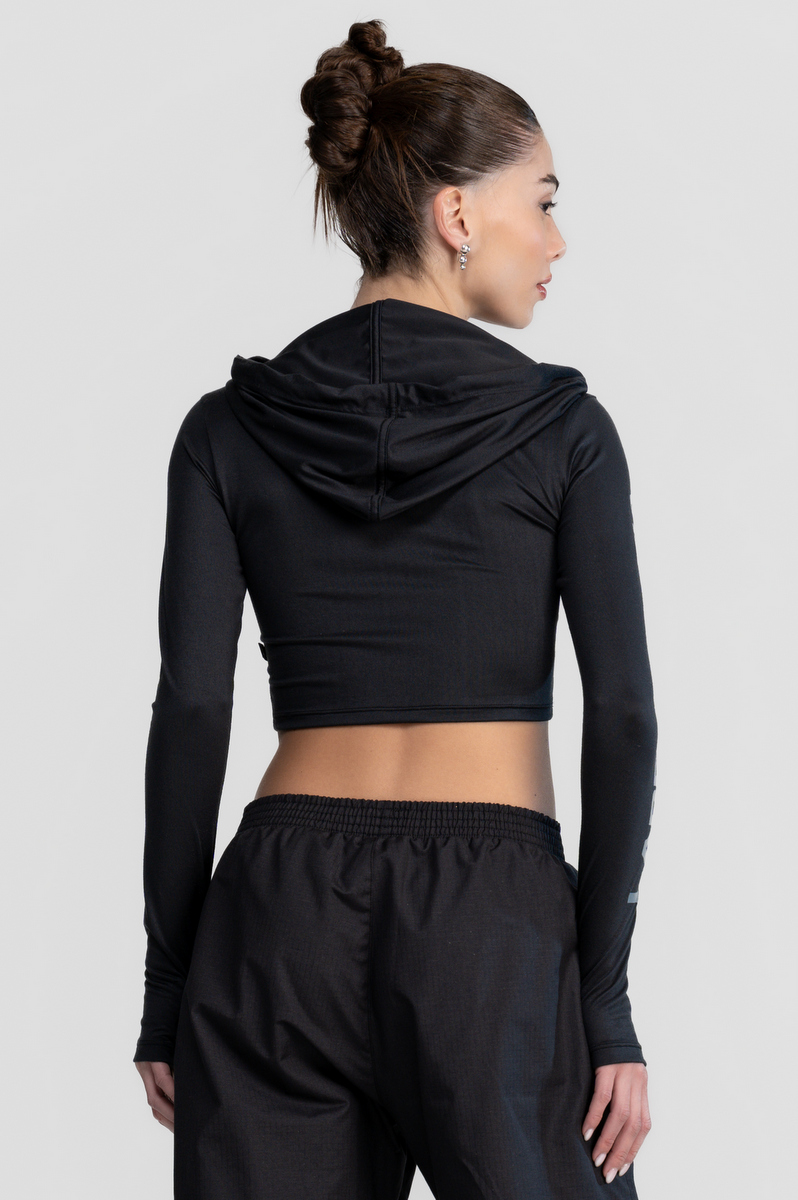 Labellamafia - Cropped Streetwear Black Labellamafia - 32432