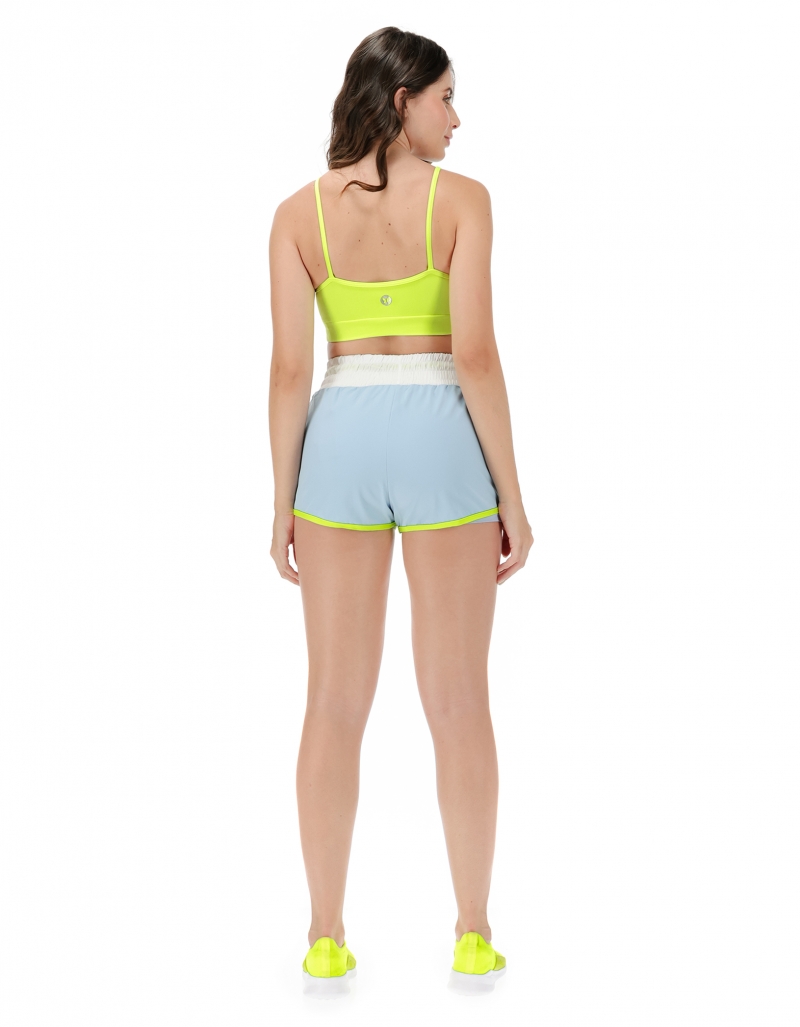 Vestem - Conjunto Top e Shorts Maite Amarelo Neon - CJ55.C0009