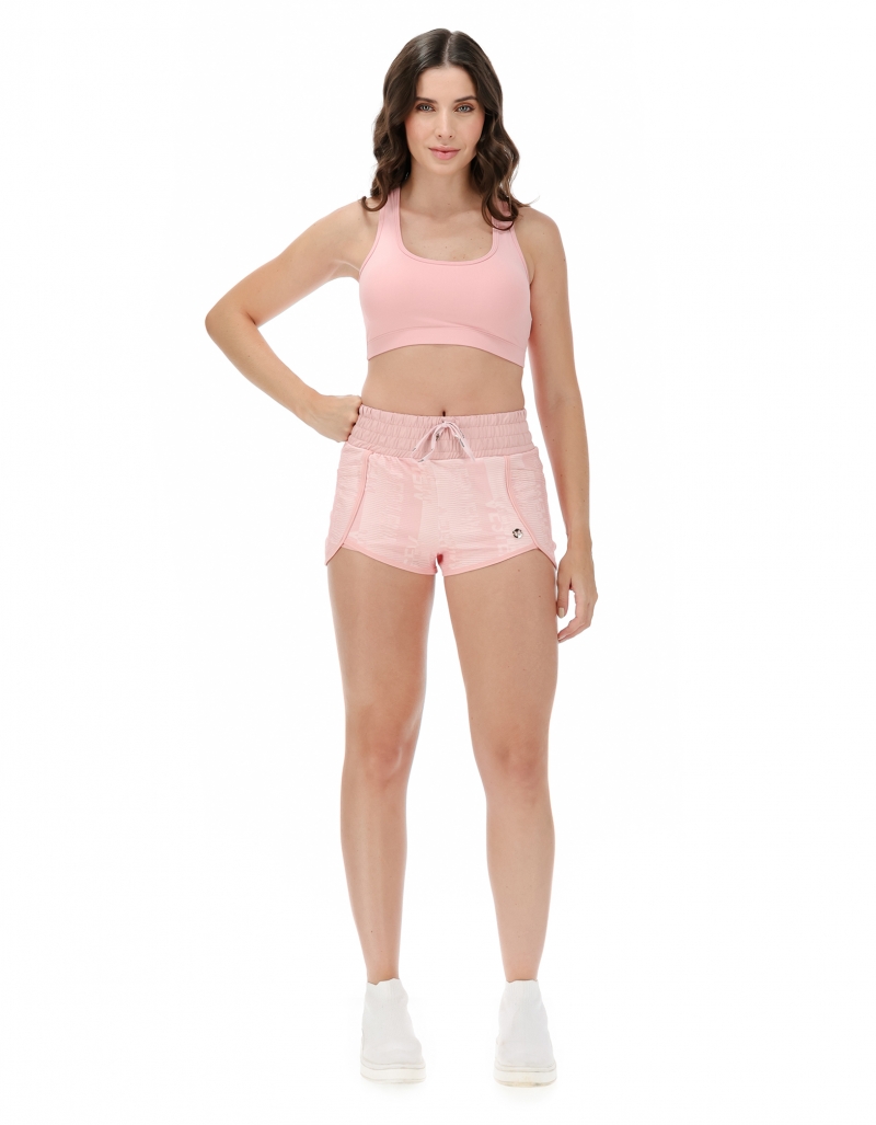 Vestem - Seducao pink Romance Top and Shorts Set - CJ59.C0243