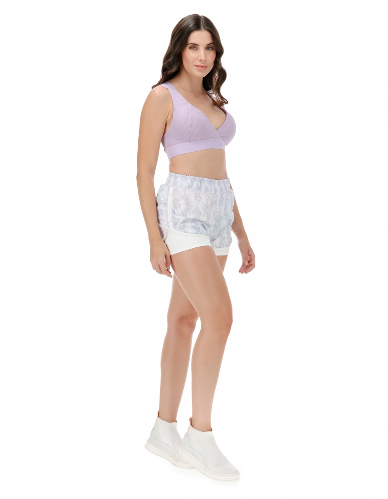 Vestem - Lisa Lilas Top and Shorts Set - CJ61.C0023