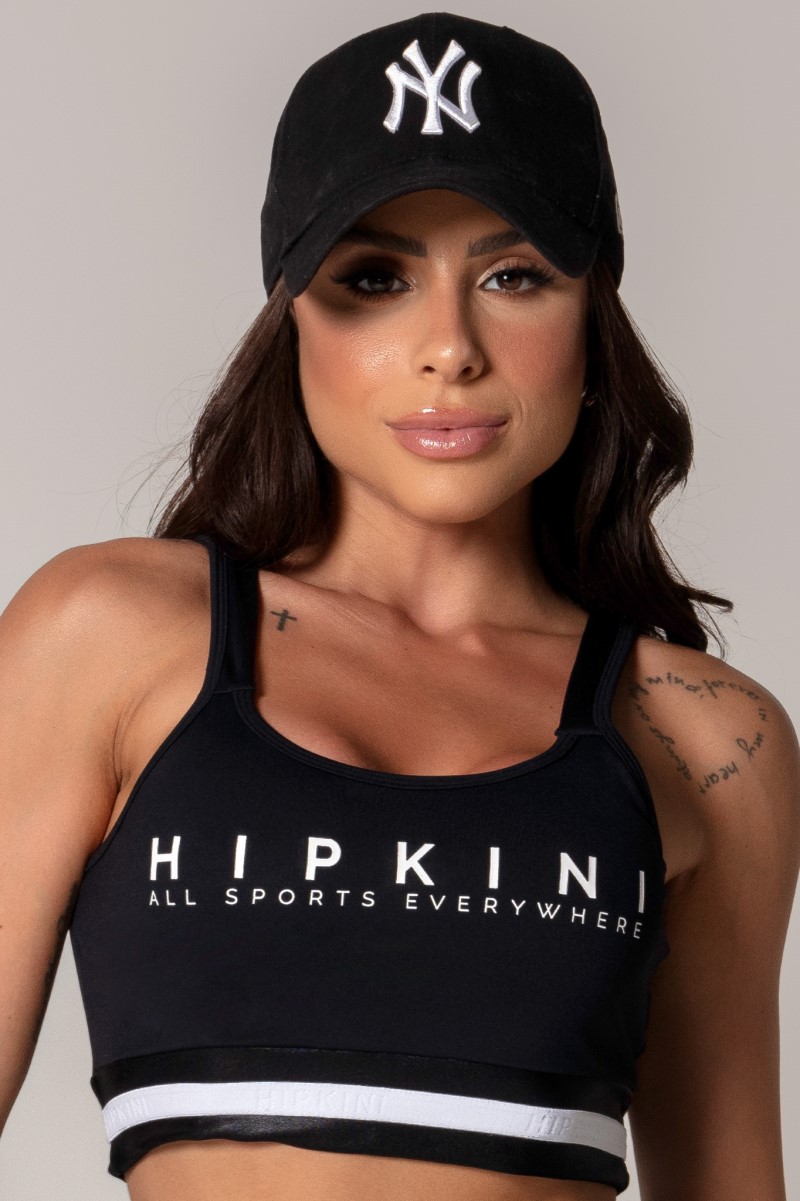 Hipkini - Ambition Black Top with Silk - 33330408