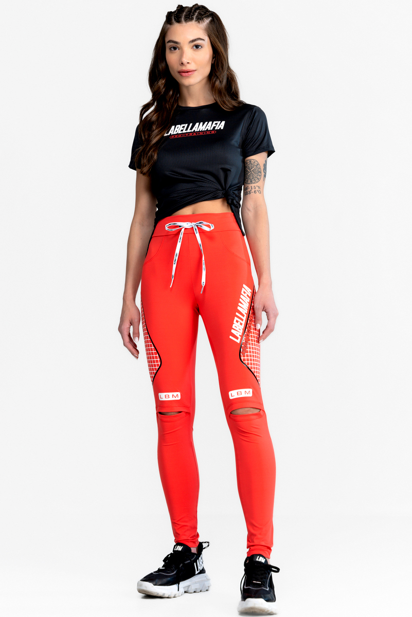 Labellamafia - Legging Essentials Vermelho Labellamafia - 32223