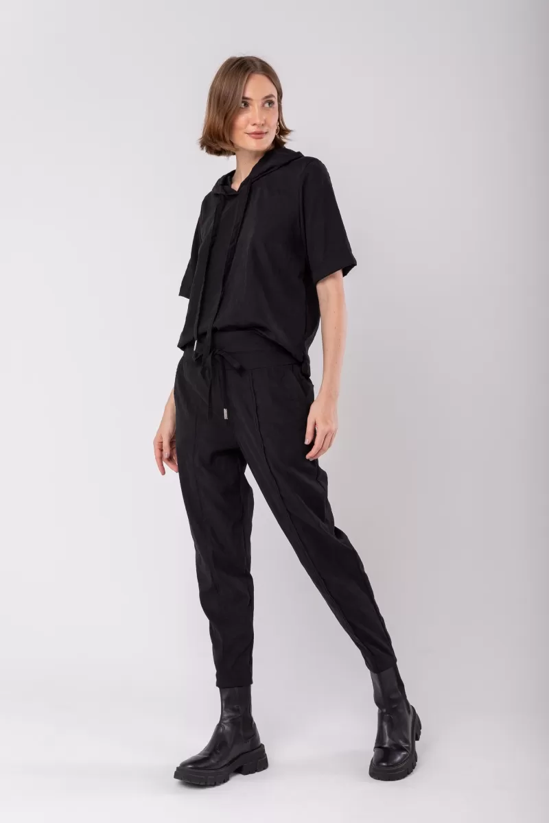 Hidrogênio - BLACK HOODED BLOUSE - 19941001 Hidrogênio - BLACK HOODED BLOUSE - 19941001