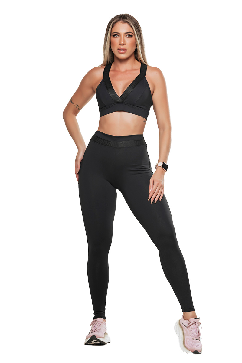 Garotafit - Pants Noronha Black - FUS469A