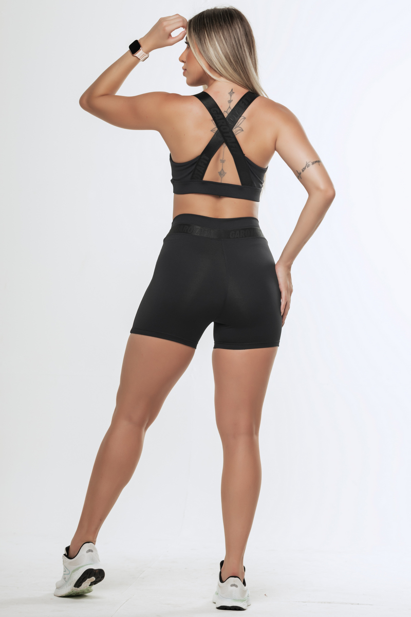 Garotafit - Shorts Iguaçu Preto - SH536A