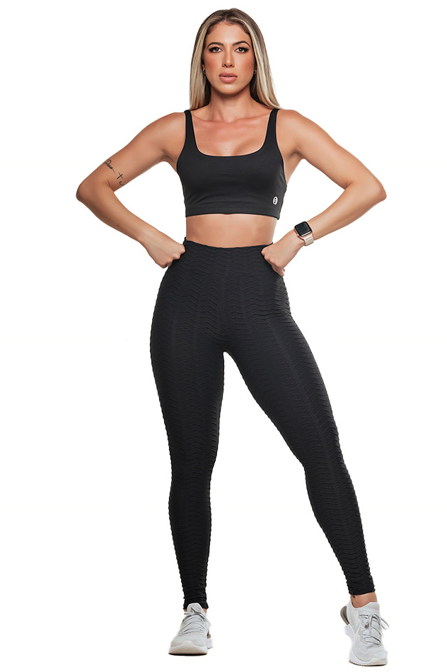 Garotafit - Genovessi Pants Black - FUS547A