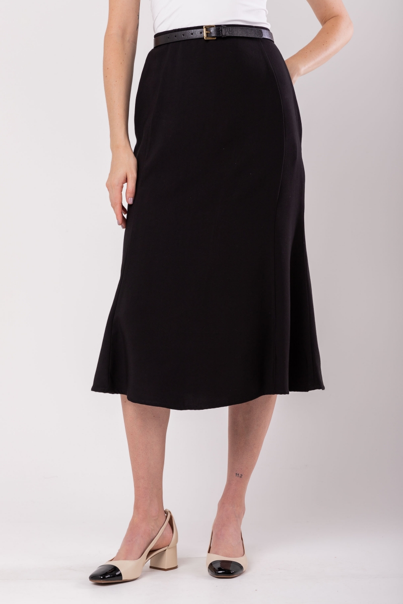 Hidrogênio - MERMAID MIDI SKIRT BLACK - 19979001