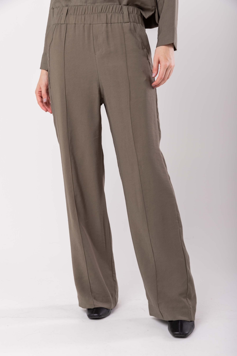 Hidrogênio - ROSEANE MILITARY STRAIGHT PANTS - 19956005