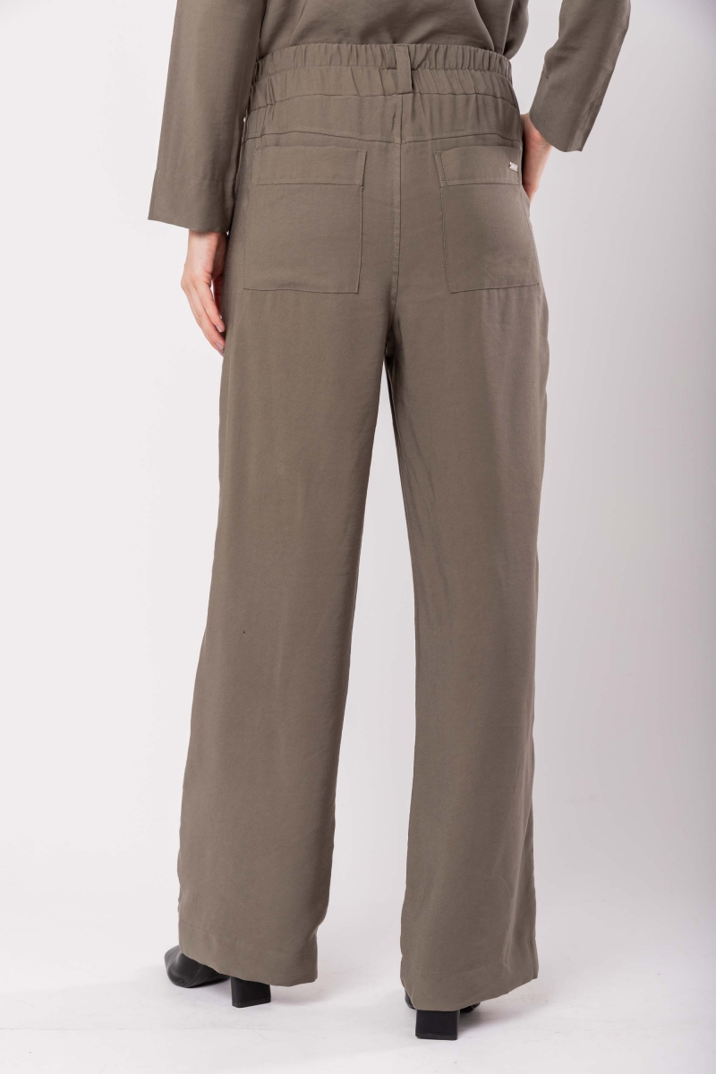 Hidrogênio - ROSEANE MILITARY STRAIGHT PANTS - 19956005