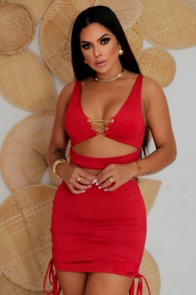 AS8 - Red chain set - CC002525
