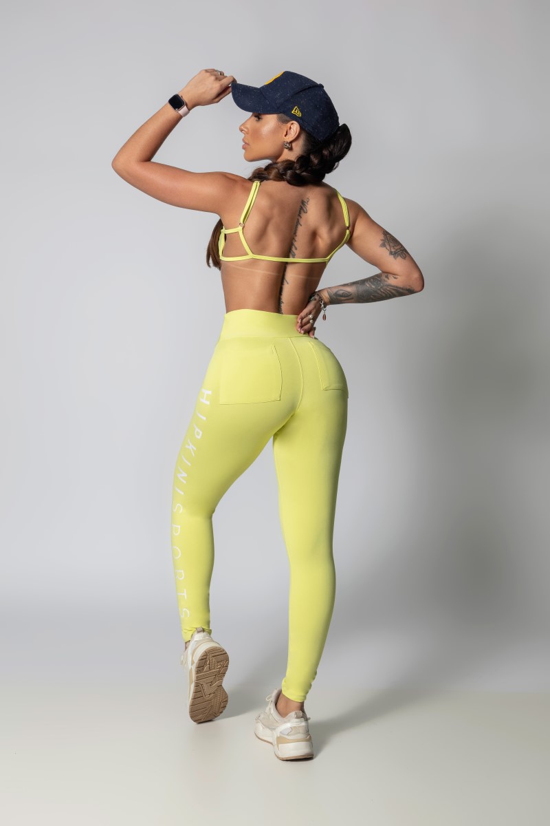 Hipkini - Yellow JTC Legging with Side Silk - 33330501