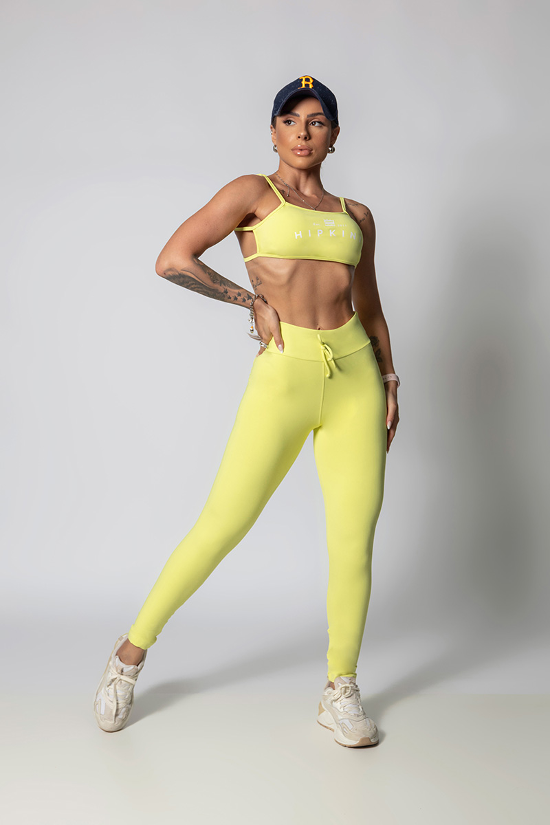 Hipkini - Yellow JTC Legging with Side Silk - 33330501